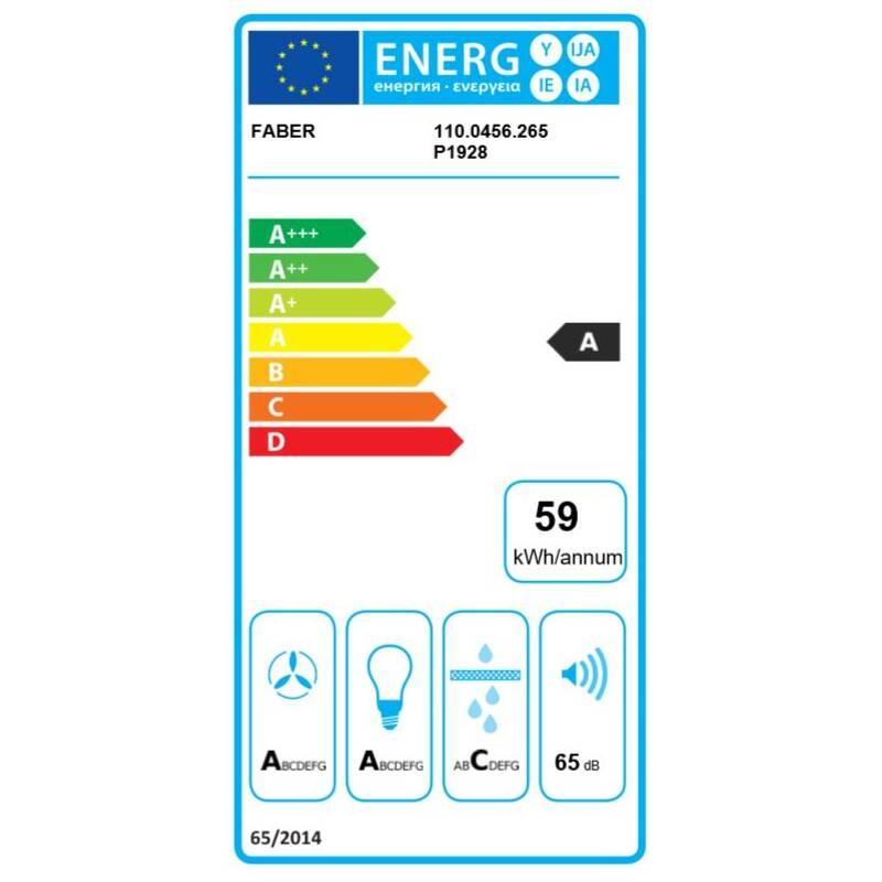 Odsavač par Faber T-LIGHT ISOLA EV8 WH MATT A100 bílý