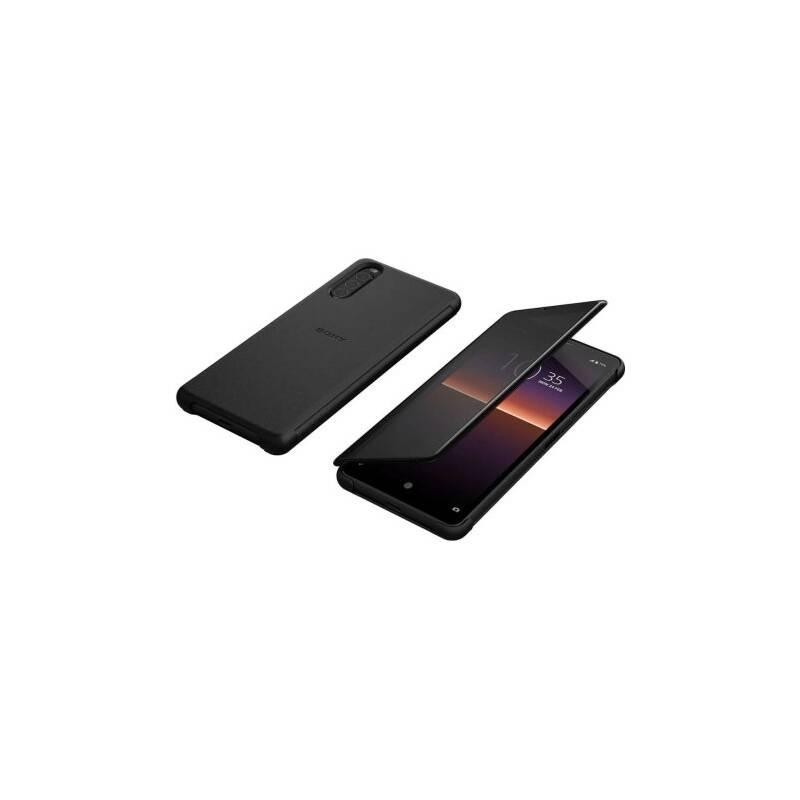 Pouzdro na mobil flipové Sony Style Cover View na Xperia 10 II černé, Pouzdro, na, mobil, flipové, Sony, Style, Cover, View, na, Xperia, 10, II, černé