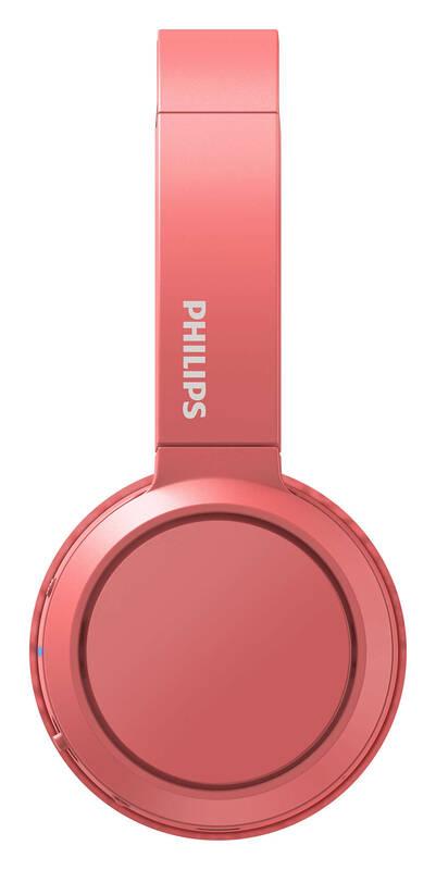 Sluchátka Philips TAH4205RD červená