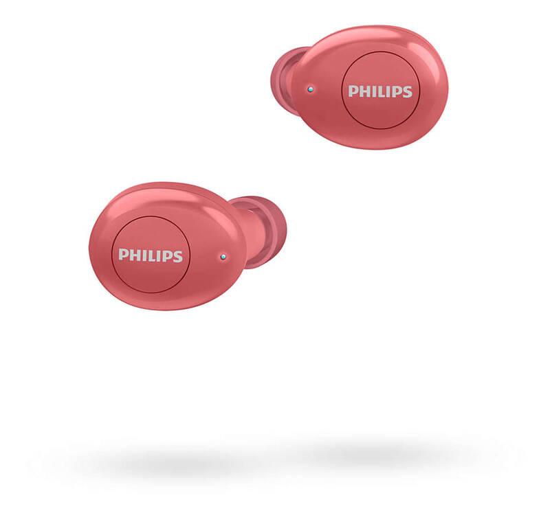 Sluchátka Philips TAT2205RD červená, Sluchátka, Philips, TAT2205RD, červená