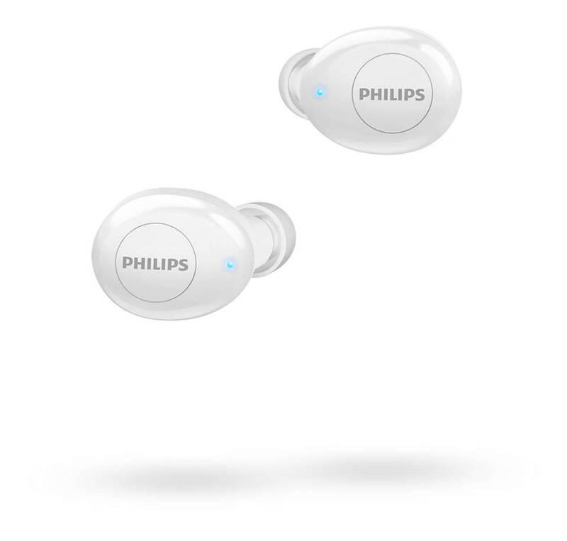 Sluchátka Philips TAT2205WT bílá