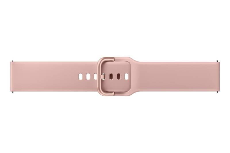 Výměnný pásek Samsung sportovní 20mm pro Galaxy Watch Active 2 růžový, Výměnný, pásek, Samsung, sportovní, 20mm, pro, Galaxy, Watch, Active, 2, růžový