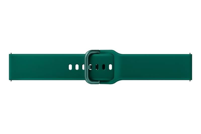 Výměnný pásek Samsung sportovní 20mm pro Galaxy Watch Active 2 zelený, Výměnný, pásek, Samsung, sportovní, 20mm, pro, Galaxy, Watch, Active, 2, zelený
