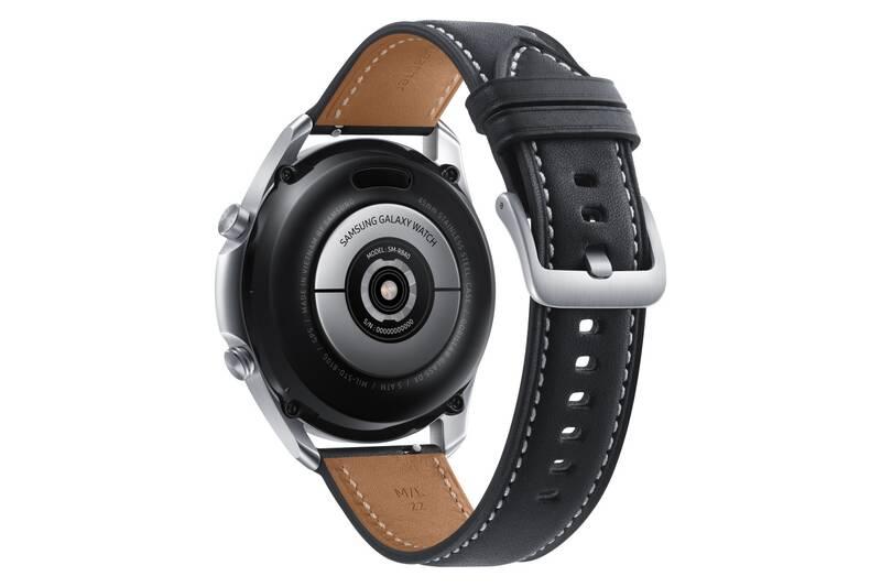 Chytré hodinky Samsung Galaxy Watch3 45mm stříbrné, Chytré, hodinky, Samsung, Galaxy, Watch3, 45mm, stříbrné