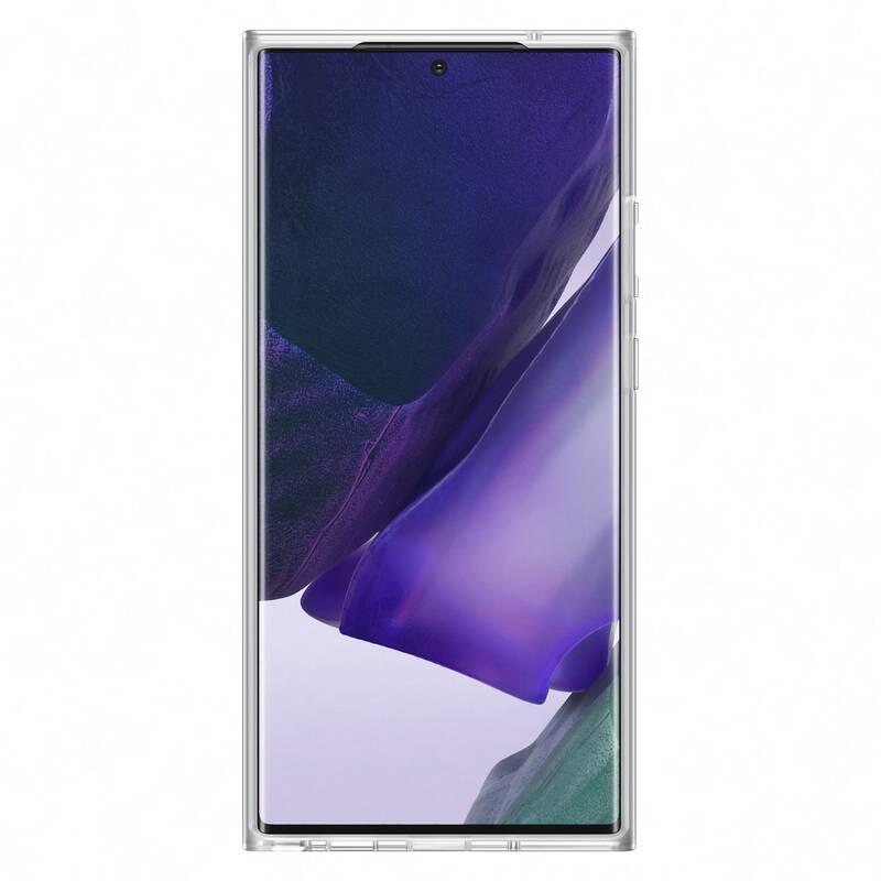 Kryt na mobil Samsung Clear Standing Cover na Galaxy Note20 Ultra průhledný