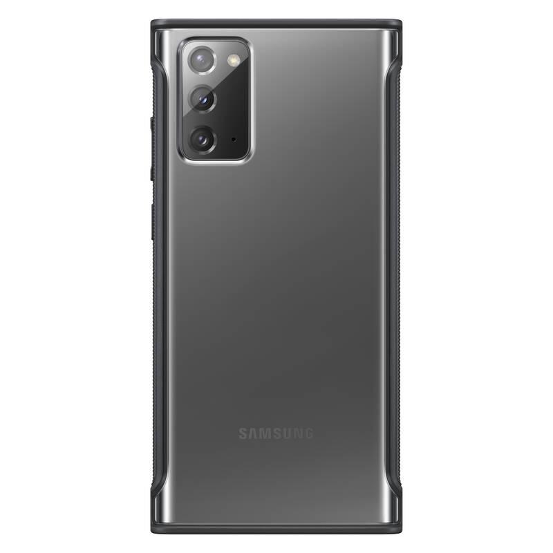 Kryt na mobil Samsung Galaxy Note20 černý průhledný, Kryt, na, mobil, Samsung, Galaxy, Note20, černý, průhledný