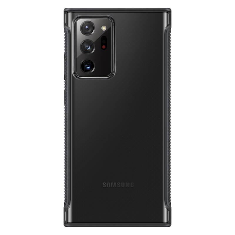 Kryt na mobil Samsung Galaxy Note20 Ultra černý průhledný, Kryt, na, mobil, Samsung, Galaxy, Note20, Ultra, černý, průhledný