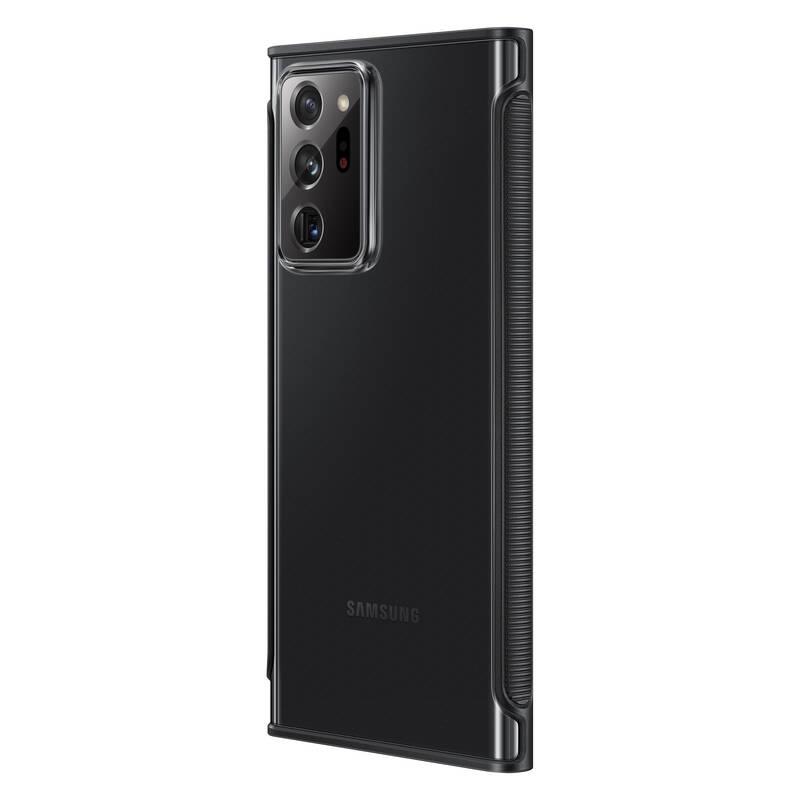 Kryt na mobil Samsung Galaxy Note20 Ultra černý průhledný