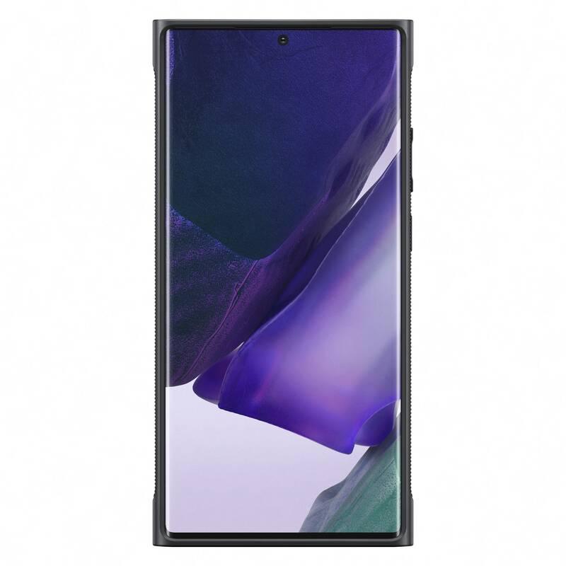 Kryt na mobil Samsung Galaxy Note20 Ultra černý průhledný