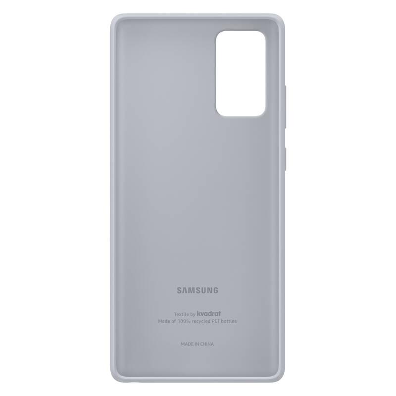 Kryt na mobil Samsung Kvadrat na Galaxy Note20 šedý