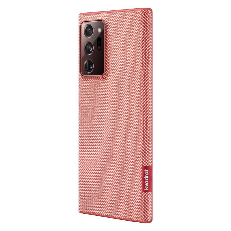 Kryt na mobil Samsung Kvadrat na Galaxy Note20 Ultra červený