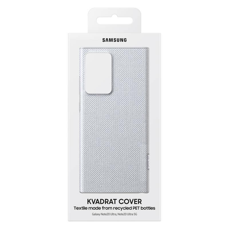 Kryt na mobil Samsung Kvadrat na Galaxy Note20 Ultra šedý