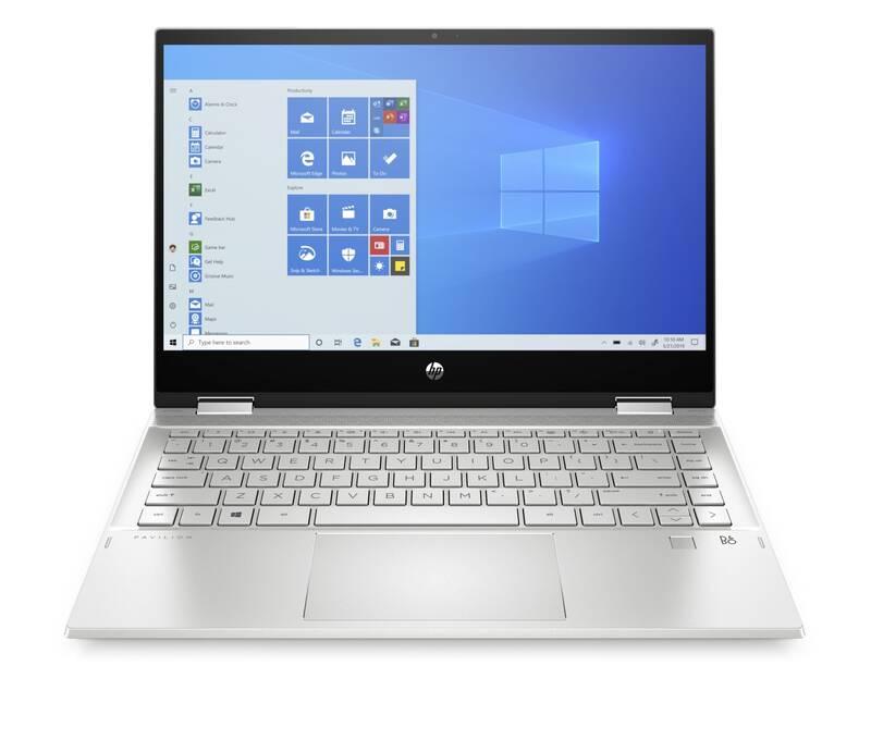 Notebook HP Pavilion x360 14-dw0002nc stříbrný