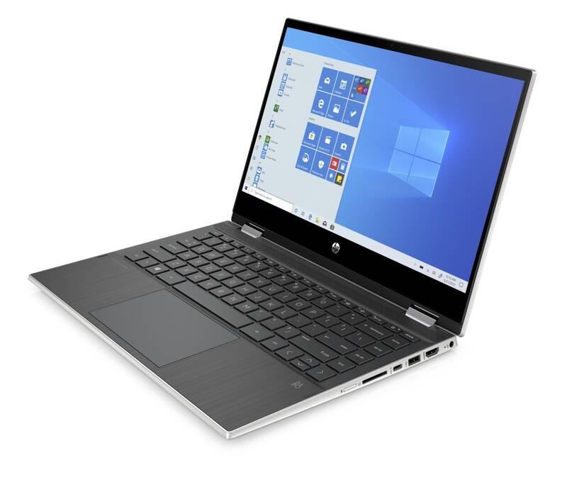 Notebook HP Pavilion x360 14-dw0004nc černý stříbrný, Notebook, HP, Pavilion, x360, 14-dw0004nc, černý, stříbrný