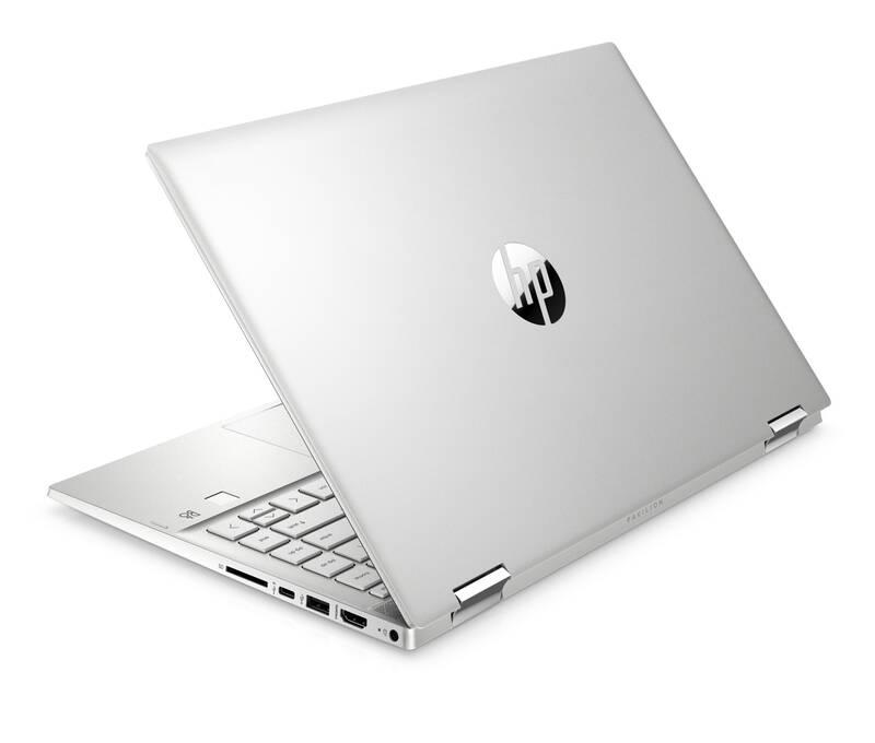 Notebook HP Pavilion x360 14-dw0005nc stříbrný, Notebook, HP, Pavilion, x360, 14-dw0005nc, stříbrný