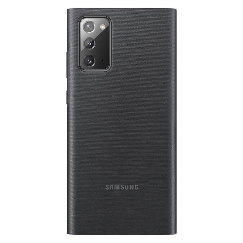 Pouzdro na mobil flipové Samsung Clear View na Galaxy Note20 černé, Pouzdro, na, mobil, flipové, Samsung, Clear, View, na, Galaxy, Note20, černé