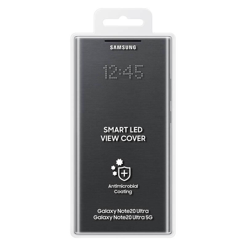 Pouzdro na mobil flipové Samsung LED View na Galaxy Note20 Ultra černé, Pouzdro, na, mobil, flipové, Samsung, LED, View, na, Galaxy, Note20, Ultra, černé