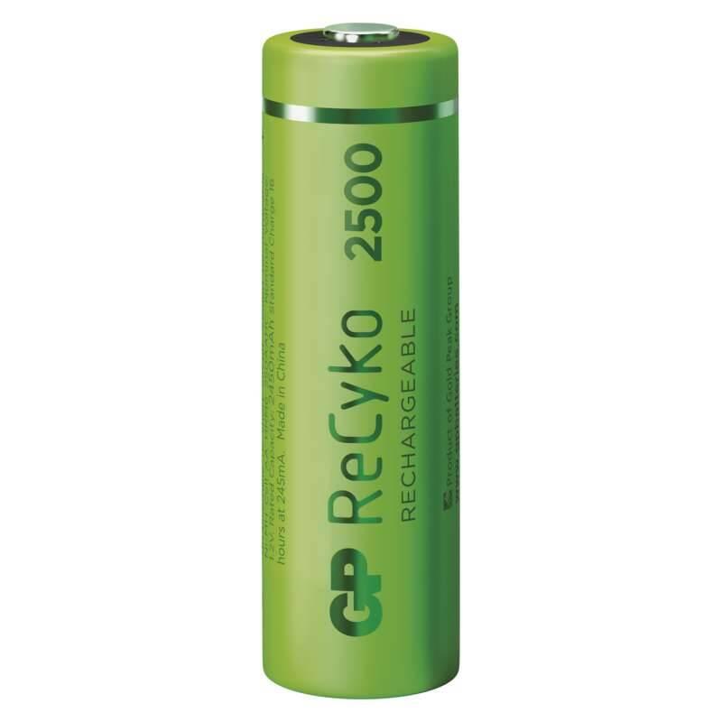Baterie nabíjecí GP ReCyko, HR06, AA, 2450mAh, NiMH, krabička 2ks, Baterie, nabíjecí, GP, ReCyko, HR06, AA, 2450mAh, NiMH, krabička, 2ks