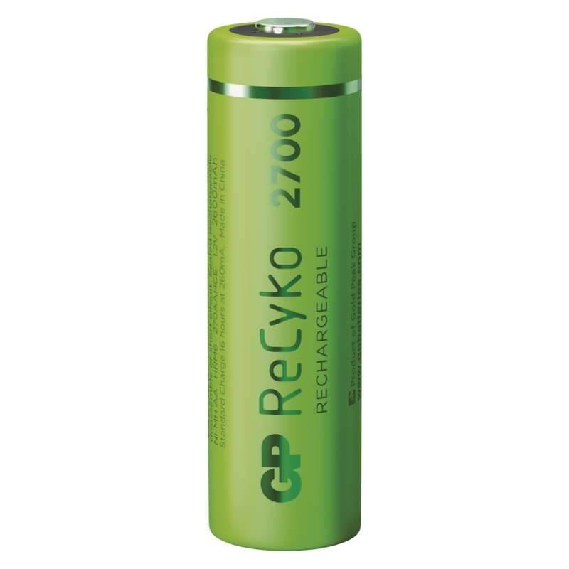 Baterie nabíjecí GP ReCyko, HR06, AA, 2600mAh, NiMH, krabička 2ks