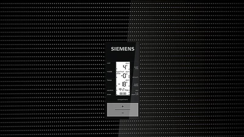 Chladnička s mrazničkou Siemens iQ700 KG56FSBDA černá, Chladnička, s, mrazničkou, Siemens, iQ700, KG56FSBDA, černá