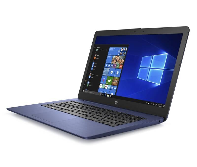 Notebook HP 14-ds0602nc modrý Microsoft 365 pro jednotlivce