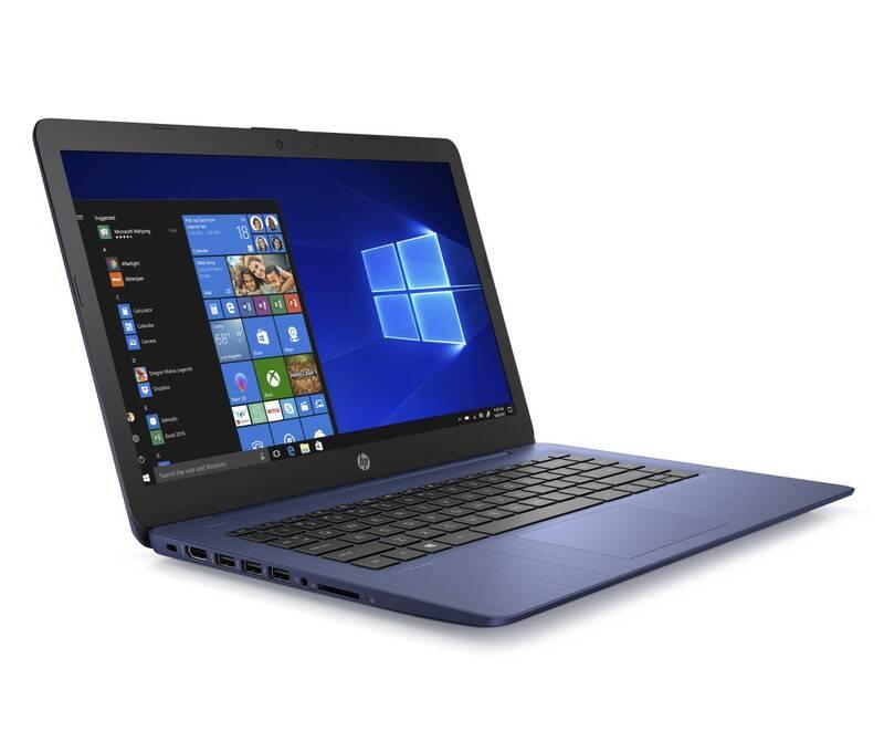 Notebook HP 14-ds0602nc modrý Microsoft 365 pro jednotlivce