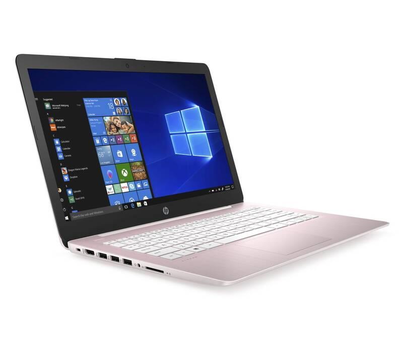Notebook HP 14-ds0607nc růžový Microsoft 365 pro jednotlivce