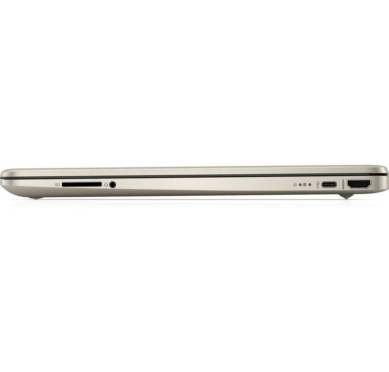 Notebook HP 15s-eq1629nc zlatý