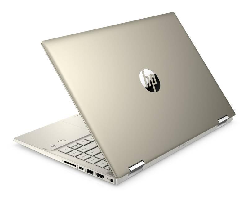 Notebook HP Pavilion x360 14-dw0602nc zlatý, Notebook, HP, Pavilion, x360, 14-dw0602nc, zlatý