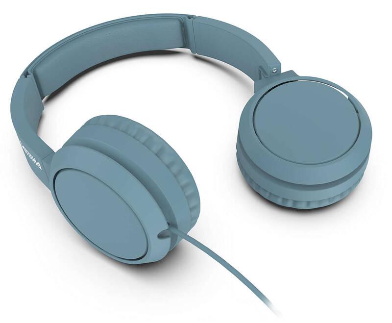 Sluchátka Philips TAH4105 modrá, Sluchátka, Philips, TAH4105, modrá