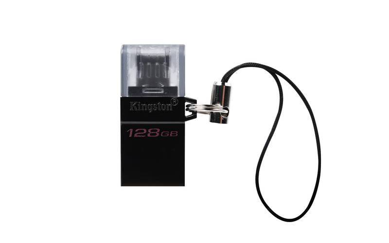 USB Flash Kingston DataTraveler microDuo3 Gen2 128GB černý