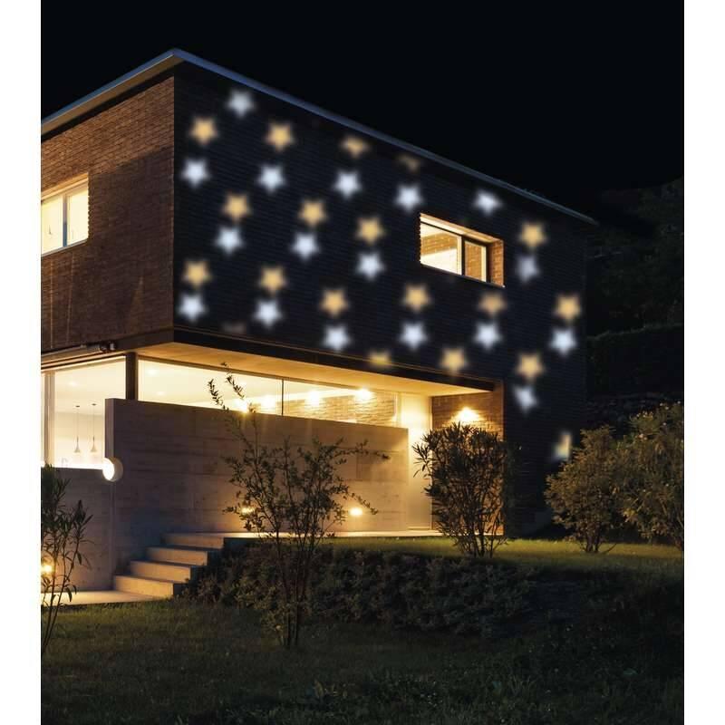 Dekorativní LED projektor EMOS hvězdičky, venkovní