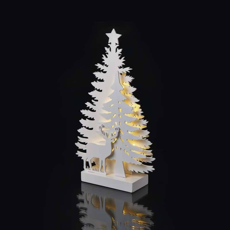 LED dekorace EMOS vánoční stromek, 23cm, 2x AA, vnitřní, teplá bílá, časovač, LED, dekorace, EMOS, vánoční, stromek, 23cm, 2x, AA, vnitřní, teplá, bílá, časovač