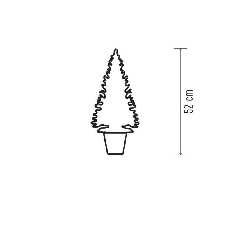 LED dekorace EMOS vánoční stromek, 52cm, 3x AA, vnitřní, teplá bílá, LED, dekorace, EMOS, vánoční, stromek, 52cm, 3x, AA, vnitřní, teplá, bílá