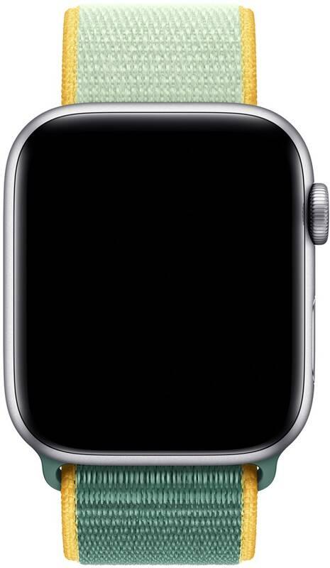 Řemínek Apple Watch 44mm paprskově žlutý provlékací sportovní, Řemínek, Apple, Watch, 44mm, paprskově, žlutý, provlékací, sportovní