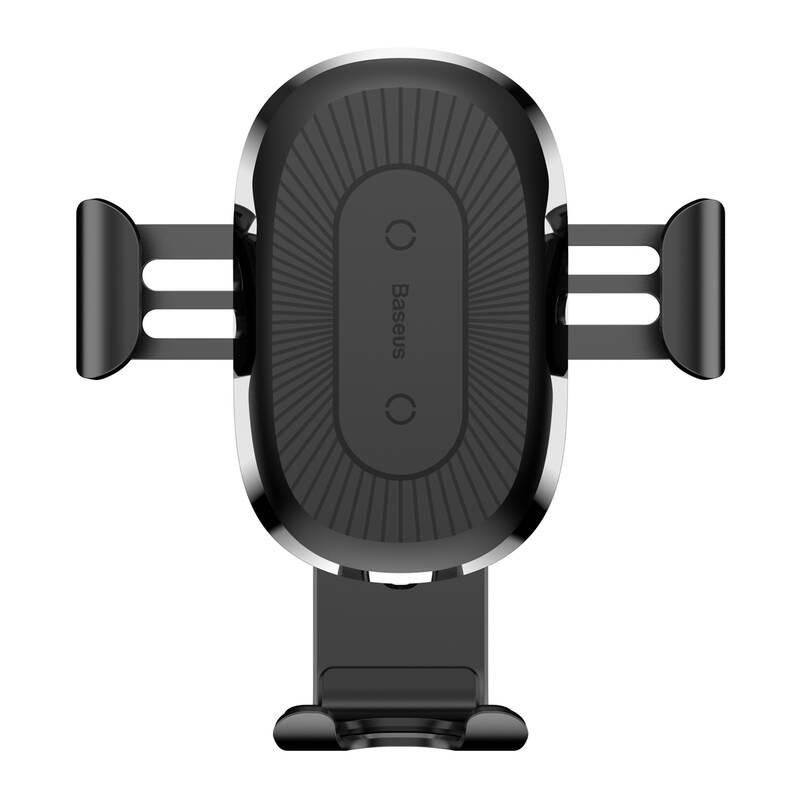 Držák na mobil Baseus Wireless Charger Gravity Phone holder černý, Držák, na, mobil, Baseus, Wireless, Charger, Gravity, Phone, holder, černý