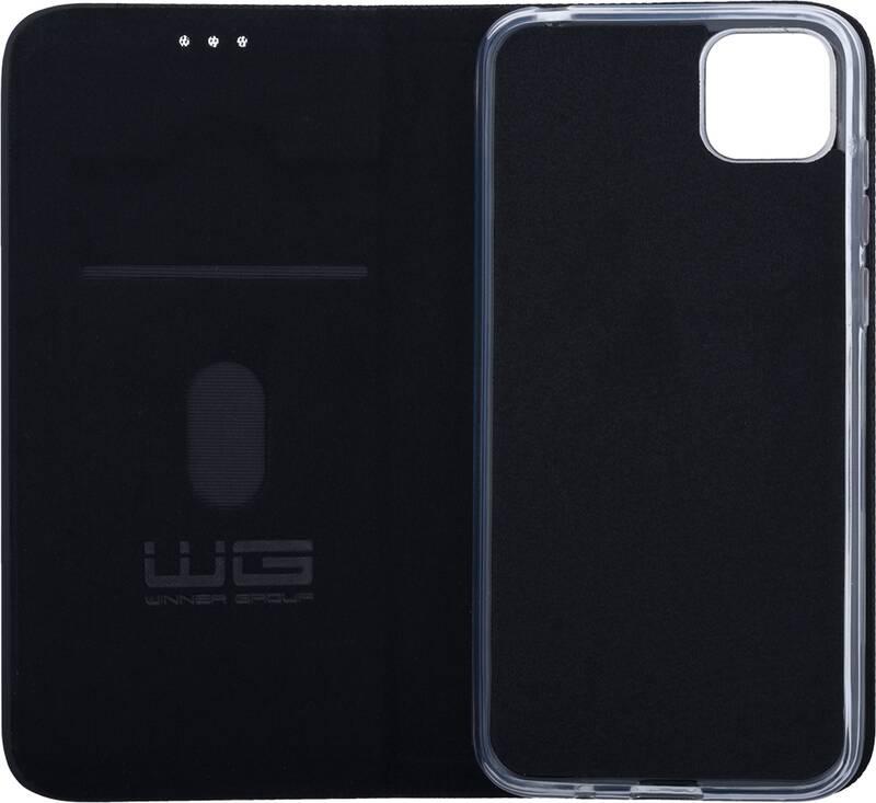 Pouzdro na mobil flipové WG Flipbook Duet na Huawei Y5p Honor 9S černá