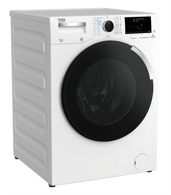 Pračka se sušičkou Beko Premium HTE 7746 X0 bílá