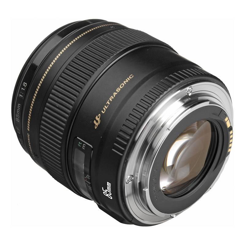 Objektiv Canon EF 85 mm f 1.8 USM černý, Objektiv, Canon, EF, 85, mm, f, 1.8, USM, černý
