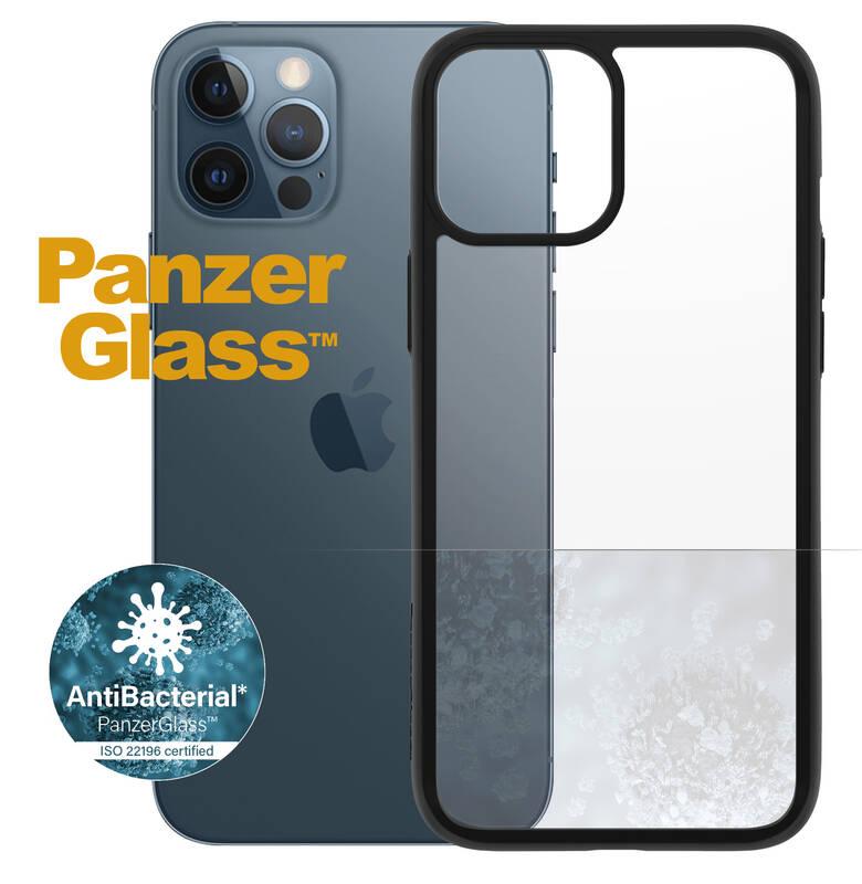 Kryt na mobil PanzerGlass ClearCase Antibacterial na Apple iPhone 12 Pro Max černý průhledný, Kryt, na, mobil, PanzerGlass, ClearCase, Antibacterial, na, Apple, iPhone, 12, Pro, Max, černý, průhledný