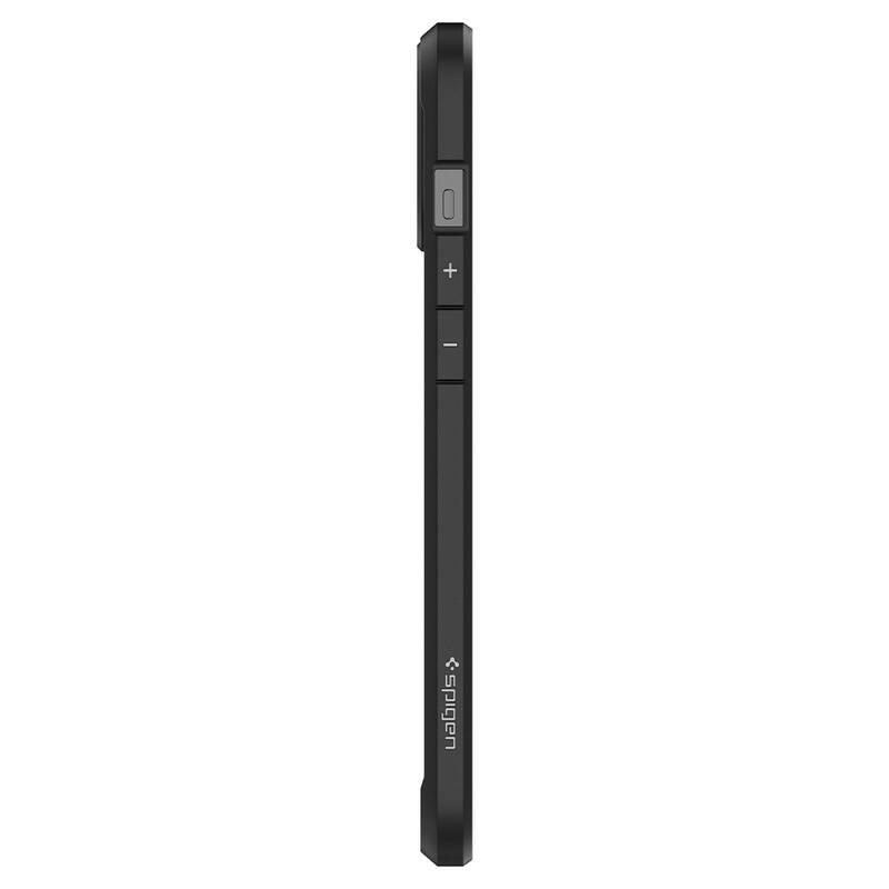 Kryt na mobil Spigen Ultra Hybrid na Apple iPhone 12 Pro Max černý průhledný