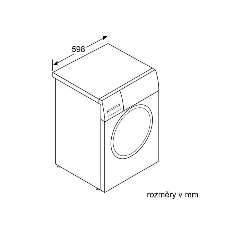 Pračka Bosch Serie 4 WAN28162BY bílá