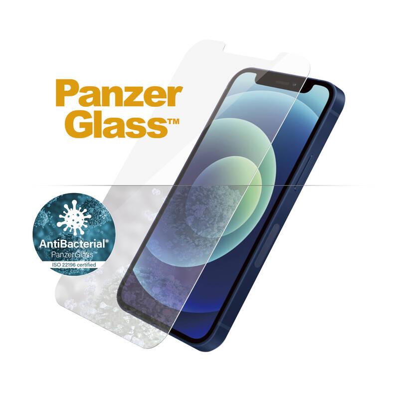 Tvrzené sklo PanzerGlass Standard Antibacterial na Apple iPhone 12 mini, Tvrzené, sklo, PanzerGlass, Standard, Antibacterial, na, Apple, iPhone, 12, mini