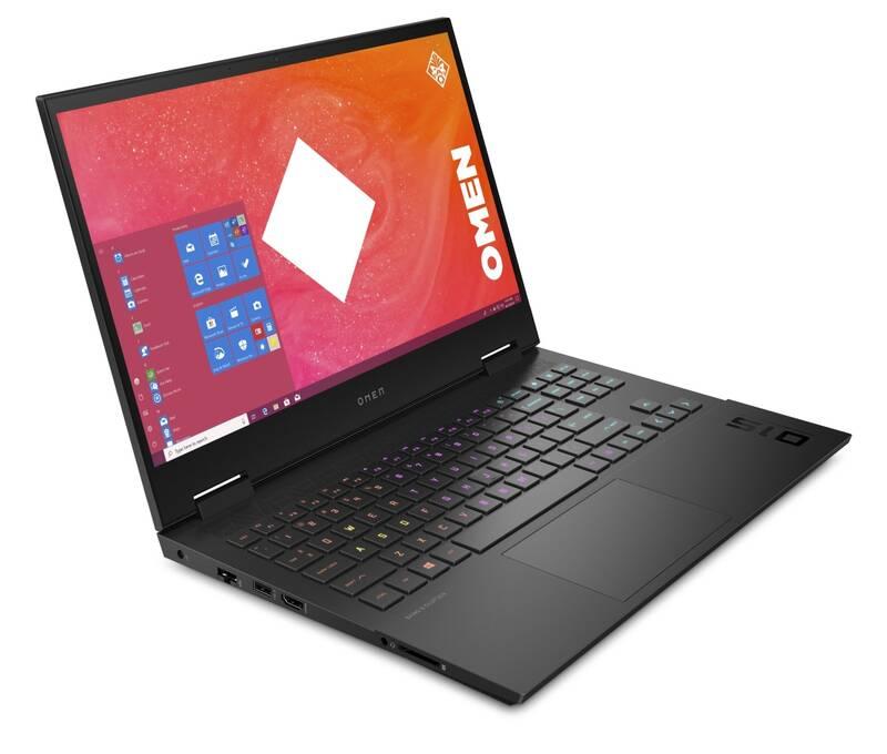 Notebook HP Omen 15-ek0002nc černý