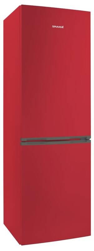 Chladnička s mrazničkou Snaige RF56SM S5RP2G červená
