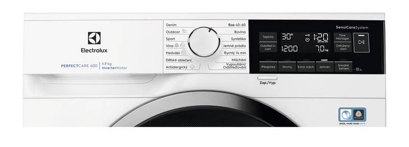 Pračka Electrolux PerfectCare 600 EW6S327SCI bílá