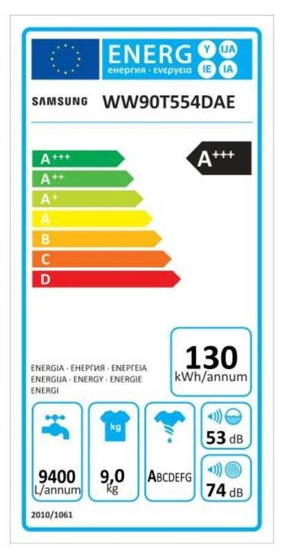 Pračka Samsung WW90T554DAE S7 bílá, Pračka, Samsung, WW90T554DAE, S7, bílá