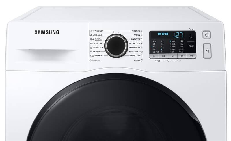 Pračka se sušičkou Samsung WD80TA046BE LE bílá