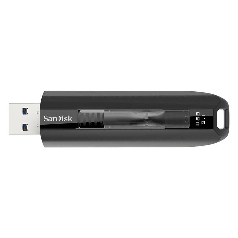 USB Flash Sandisk Cruzer Extreme Go 128GB černý, USB, Flash, Sandisk, Cruzer, Extreme, Go, 128GB, černý