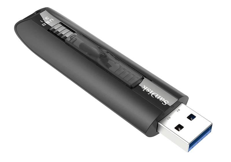 USB Flash Sandisk Cruzer Extreme Go 64GB černý, USB, Flash, Sandisk, Cruzer, Extreme, Go, 64GB, černý